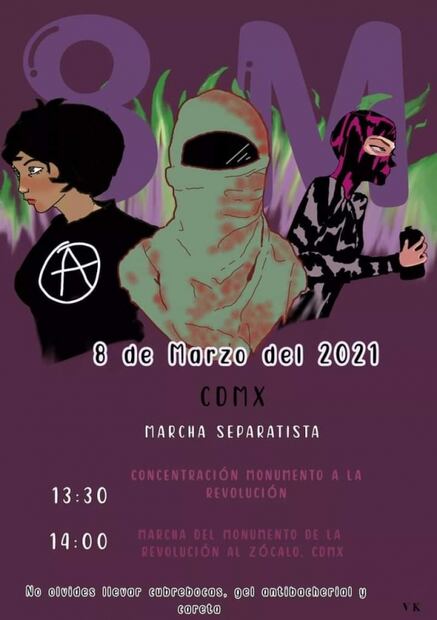 Convocan a marchas, protestas digitales, un día sin mujeres y huelgas de consumo por 8M 