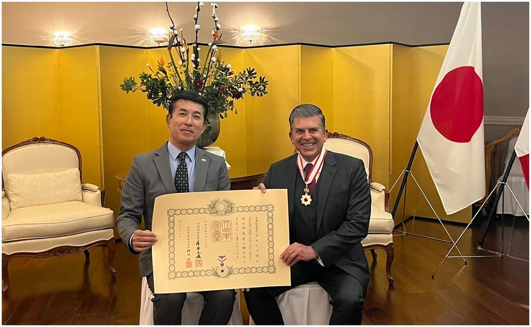 Noriteru Fukushima y Ricardo Sheffield. Foto: Especial