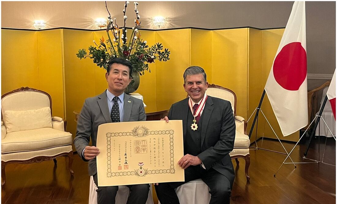 Noriteru Fukushima y Ricardo Sheffield. Foto: Especial