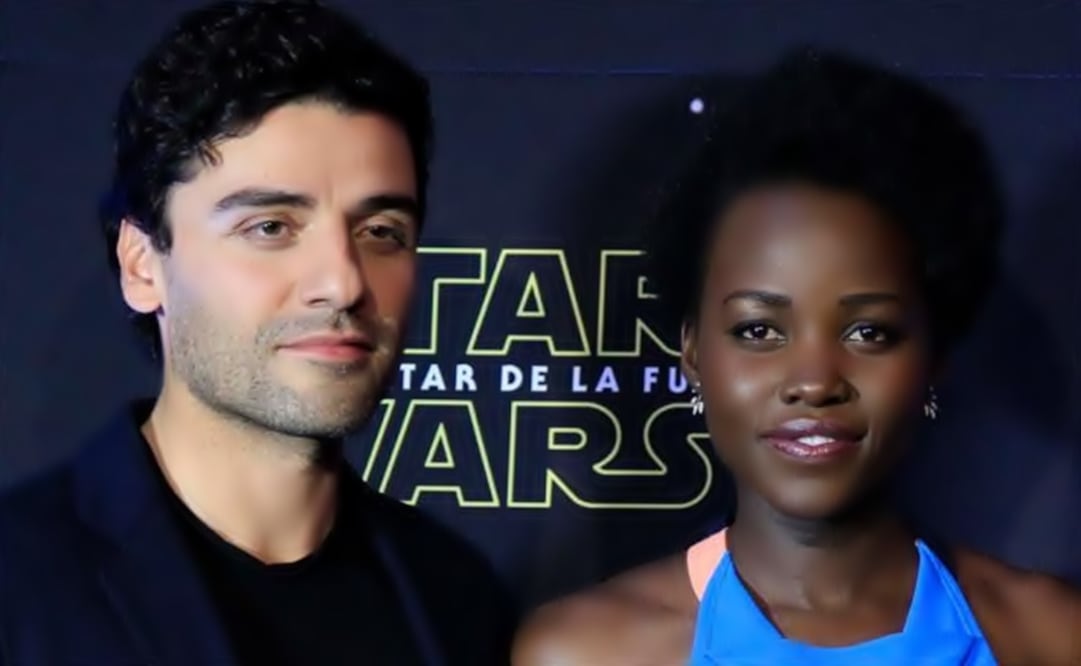 Nyong'o and Isaac presented 'The Force awakens'. (Photo: Ariel Ojeda/EL UNIVERSAL)
