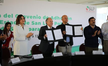 San Luis Potosí firma convenio de adhesión al Insabi