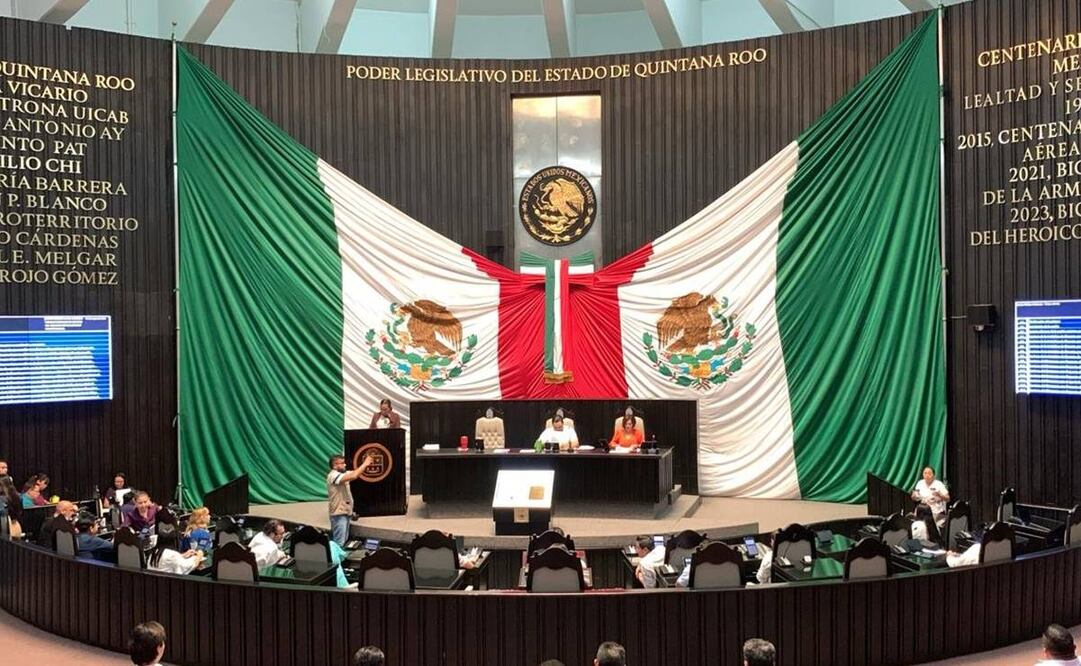 El Congreso del Quintana Roo derogó la Ley de Imagen Institucional aprobada en 2018. Foto: especial