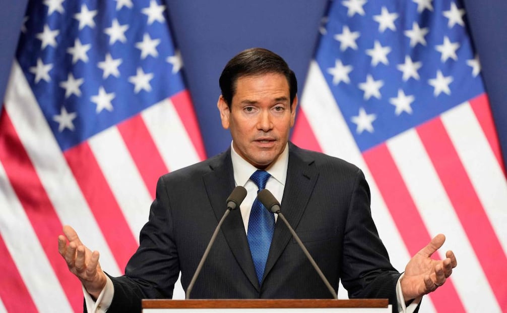 Marco Rubio, secretario de Estado de EU. Foto: AFP