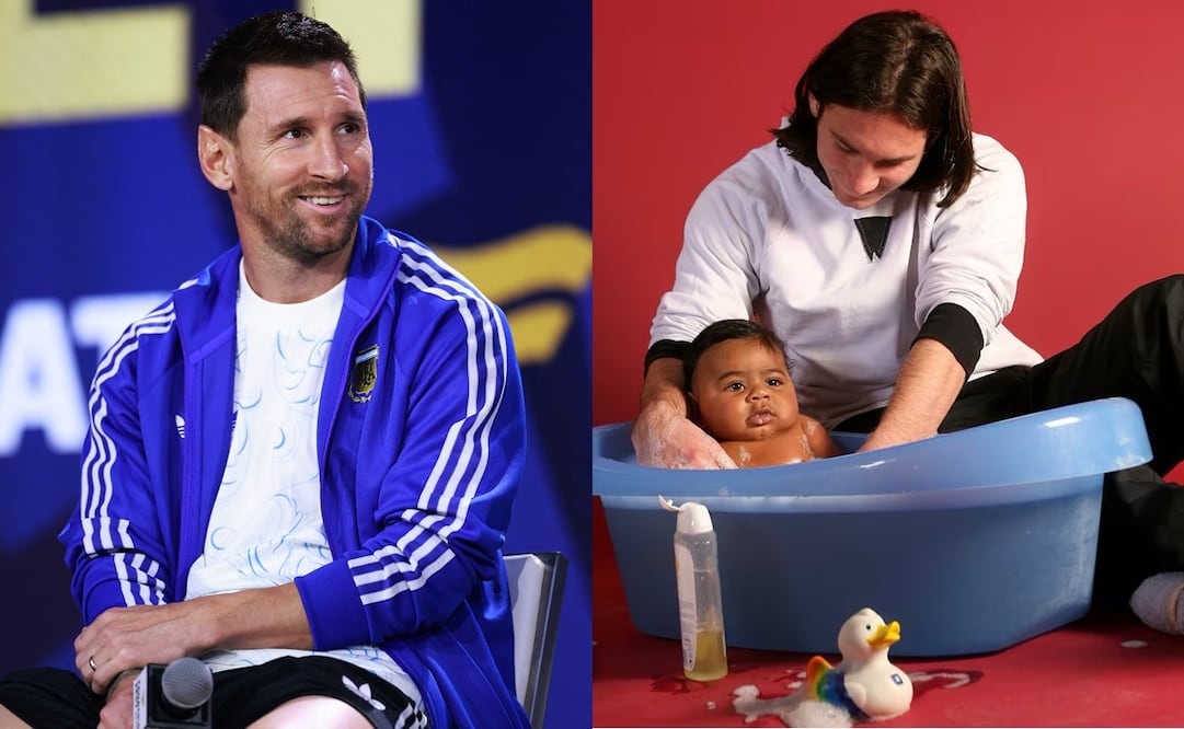 Lionel Messi rompe el silencio sobre su icónica foto con Lamine Yamal - Fotos: AFP/EFE