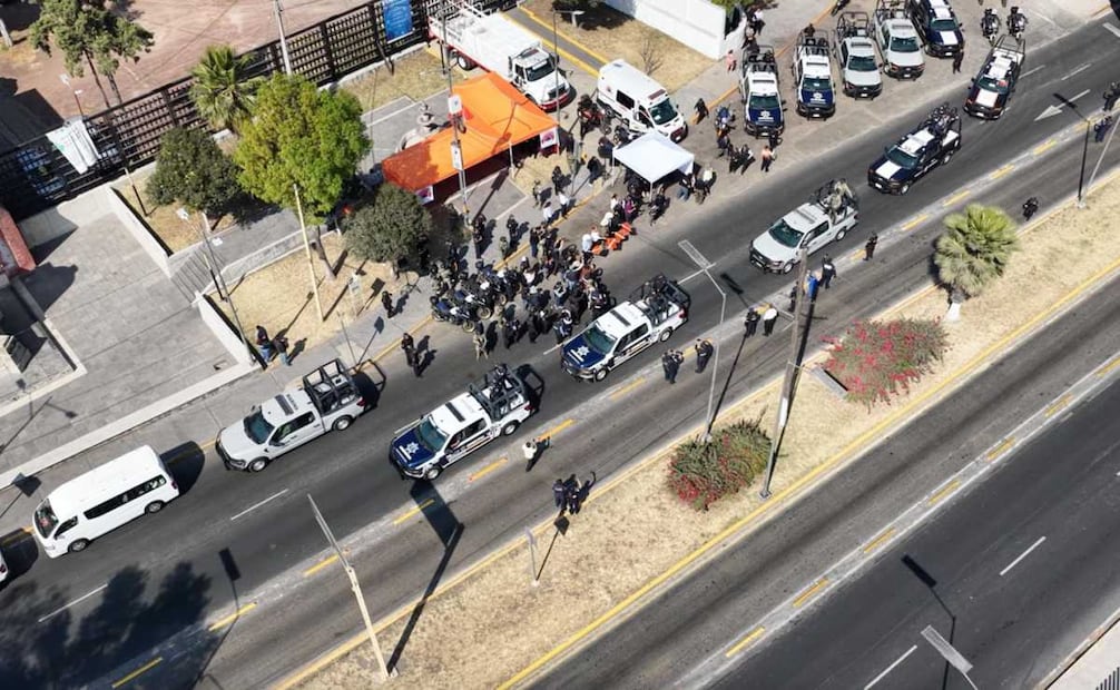 Ecatepec inicia operativo “Guadalupano Peregrino Seguro”.
Foto: Especial.
