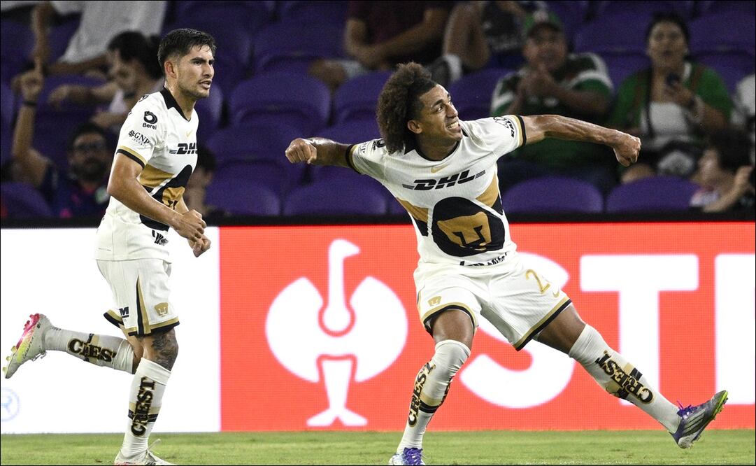 Pumas sorprendió al Atlanta United, le remontó para triunfar y se ilusiona con avanzar a los cuartos de final de la Leagues Cup / FOTO: AP
