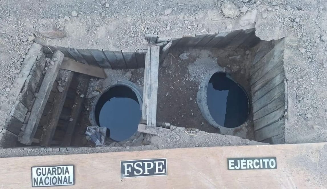 Aseguran 50 mil litros de gasolina ilegal en Villagrán; hallan contenedores enterrados. Foto: Especial