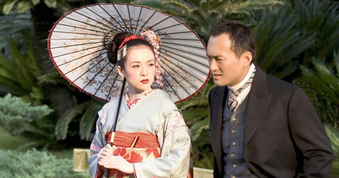 La premiada película disponible en Netflix Memorias de una Geisha (Fuente Instagram @cinemaeternel)
