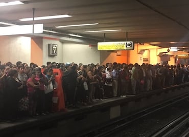 Falla en L9 del Metro afectó a 25 mil usuarios