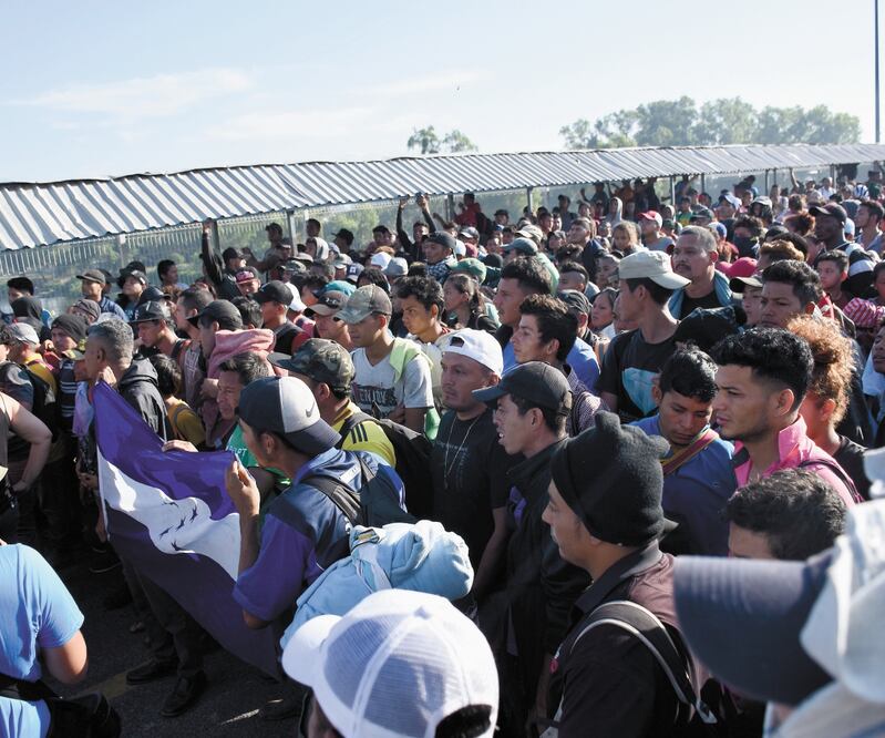 El 65% de las solicitudes de refugio que recibió la Comar se tramitaron en Chiapas. Foto: ARCHIVO EL UNIVERSAL