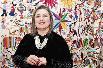 Xóchtil entrega la delegación a Arne