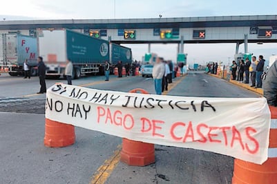 Choferes protestan contra inseguridad