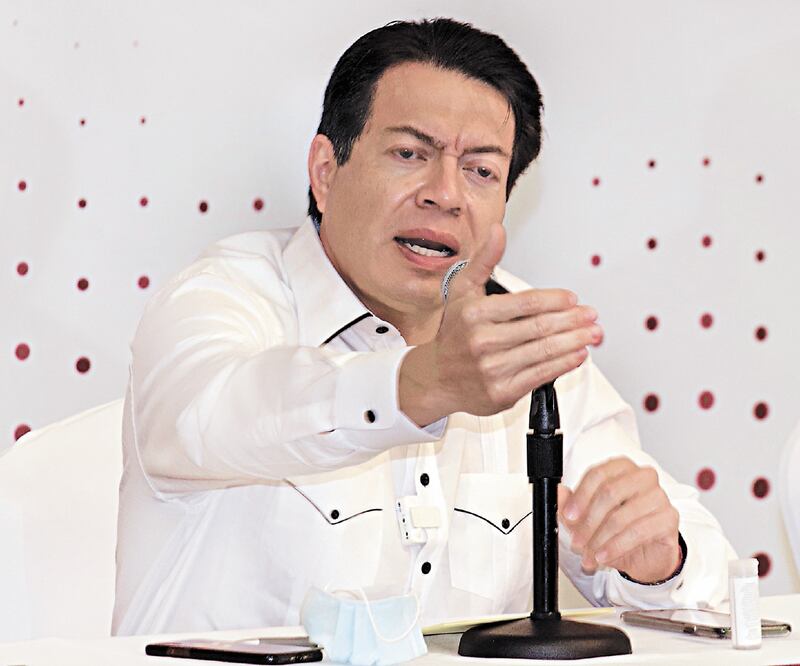 Mario Delgado dijo que replantearán la alianza con el PT luego de que éste no apoyó a AMLO. ARCHIVO EL UNIVERSAL