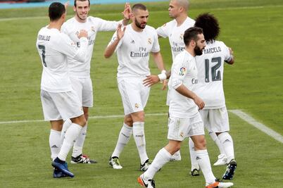 Real Madrid sopla nuca del líder culé