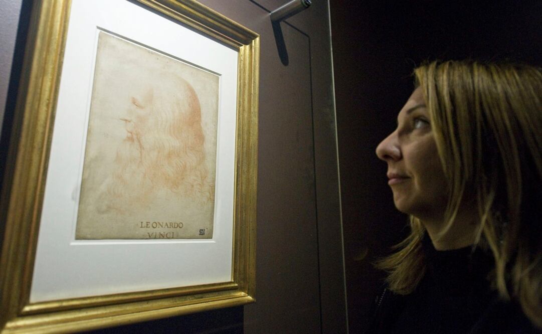 Retrato de Leonardo da Vinci. Foto: EFE, archivo