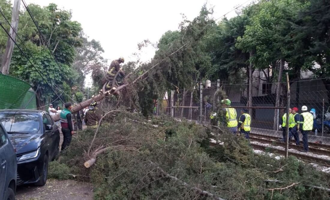 El servicio fue restablecido por completo a las 16:00 horas. Foto: Especial