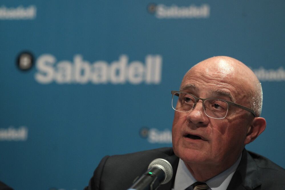 Josep Oliu Creus, presidente de Banco Sabadell. Foto: EFE