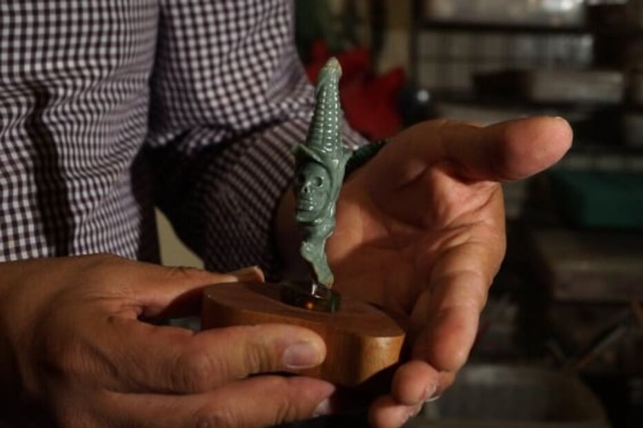 Chiapas, donde sigue vivo el arte de tallar en jade