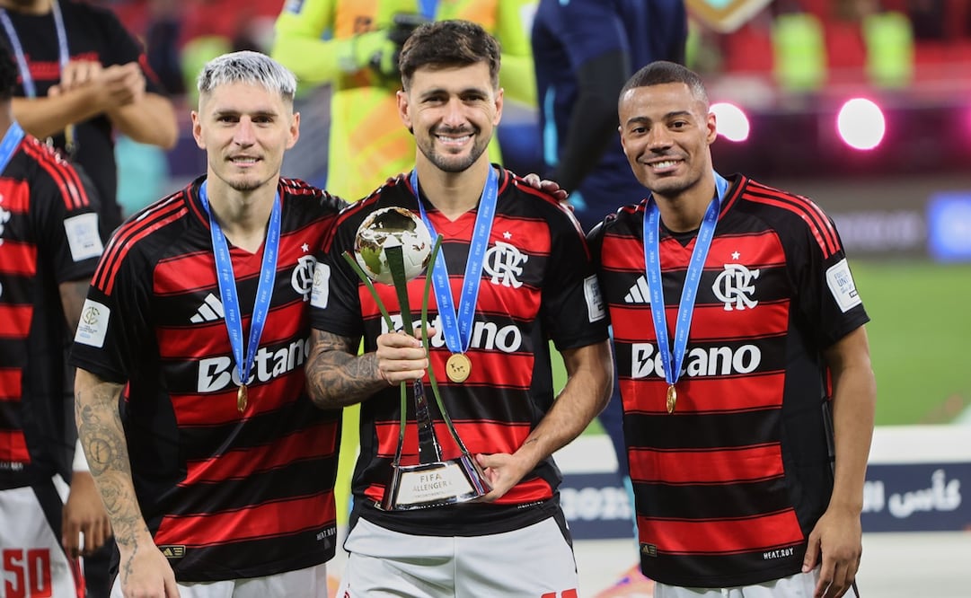 Flamengo consiguió la Copa Challenger tras derrotar al Pyramids FC / Foto: AP