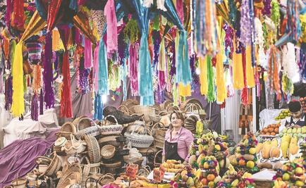 Mercados. Viven la tradición navideña en la CDMX