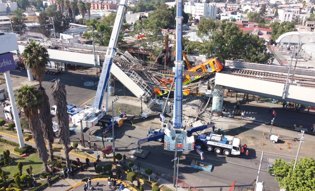 Suman 24 fallecidos por accidente en Línea 12 del Metro