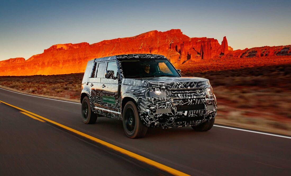 Se filtra foto del nuevo Land Rover Defender 2020 sin camuflaje