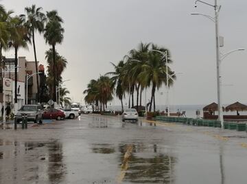 Suspenden actividades en puertos de Mazatlán y Topolobampo por paso de "Olaf"