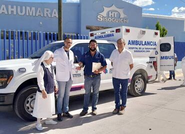 Gobernadora Maru Campos entrega nueva ambulancia a comunidad de la Sierra Tarahumara