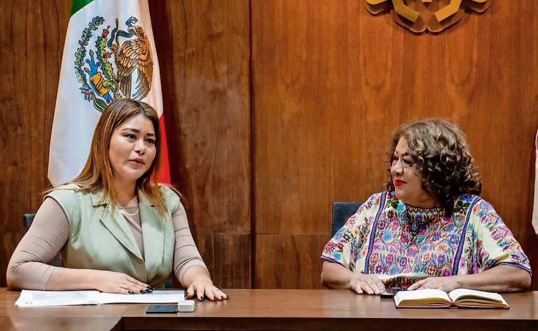 Alcaldesa de José Joaquín Herrera, Micaela Manzano Martínez (PVEM). Foto: Especiales