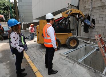 Autoridades de Miguel Hidalgo inician demolición de proyecto inmobiliario