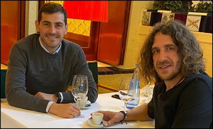 Iker Casillas llama a Xavi y Puyol a ser solidarios tras pandemia 