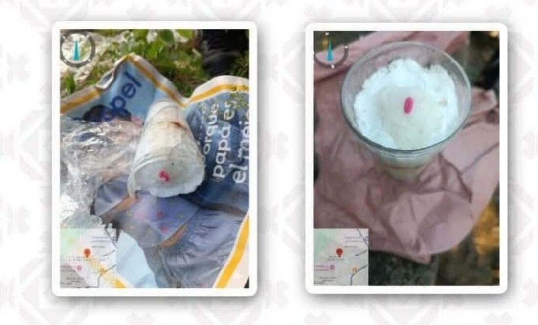 Alertan por veladoras con explosivos en el norte de Veracruz (28/10/2025). Foto: Especial