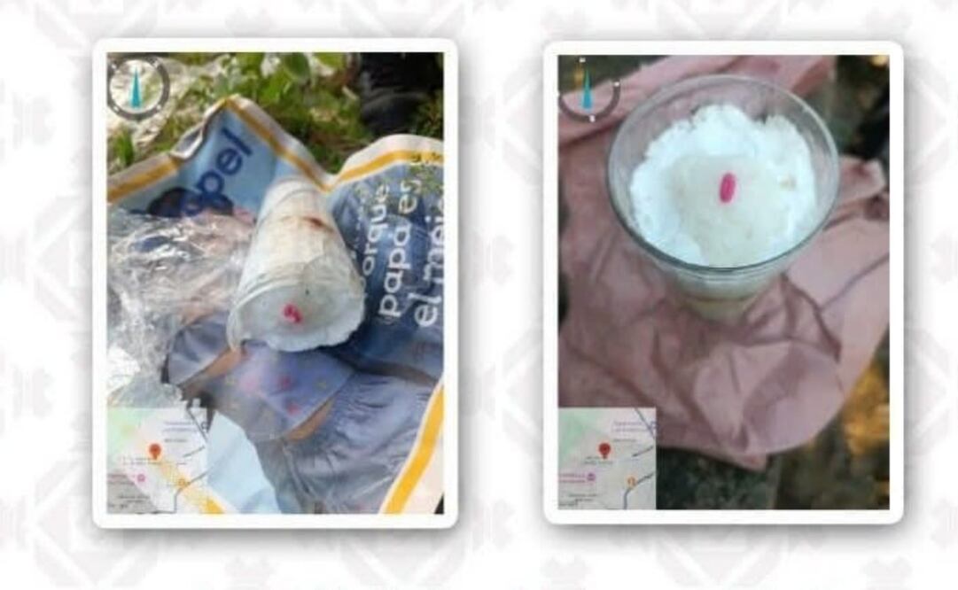 Alertan por veladoras con explosivos en el norte de Veracruz (28/10/2025). Foto: Especial