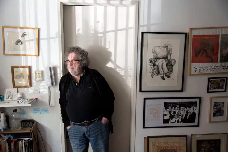 Jose Tcheraski, autor de "Mi viejo", "Para el pueblo lo que es del Pueblo" y muchas otras canciones de Piero.
Santiago Cichero/AFV