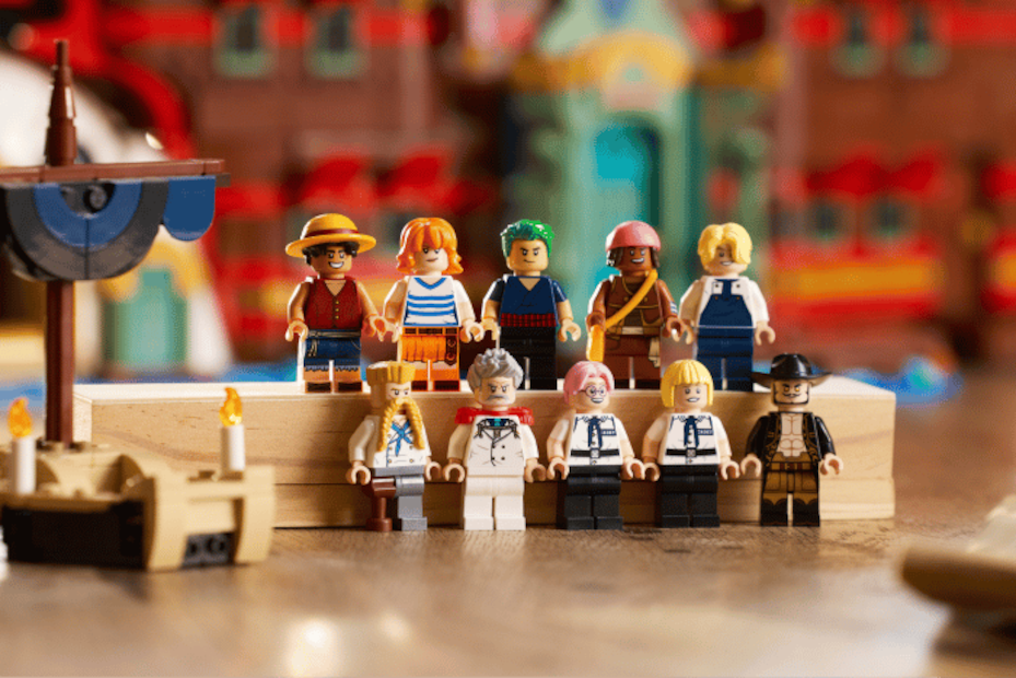 Para los fanáticos de One Piece, los sets de LEGO® reúnen momentos y barcos icónicos vistos en la serie de Netflix. Foto: LEGO®