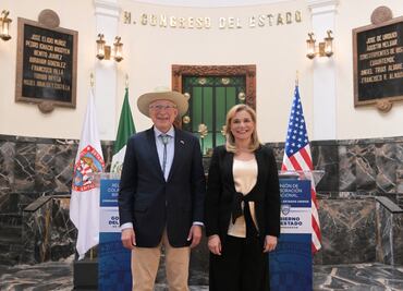 Se reúne Maru Campos con Ken Salazar; aseguran colaboración entre gobierno de Estados Unidos y Chihuahua