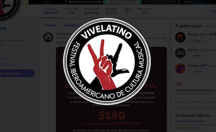 Lanzan venta especial de boletos por los 20 años del Vive Latino