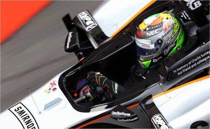 Estoy pilotando a mi mejor nivel: 'Checo' Pérez 