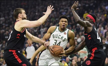 Los Bucks no le dan respiro a los Raptors; se quedan con el juego dos