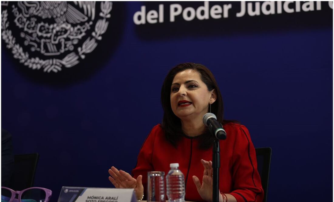 Mónica Soto Fregoso: magistrada del Tribunal Electoral del Poder Judicial de la Federación. Foto: Diego Simón/EL UNIVERSAL