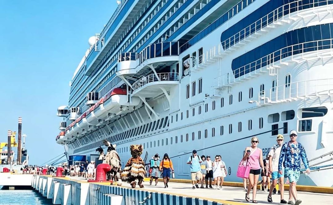 Yucatán recibirá más de 500 mil cruceristas este año; Progreso ampliará su puerto de altura.
Foto: Especial.
