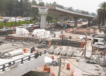 Ordenan frenar obras de puente de Cuemanco