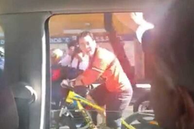 “En ti confiamos”: ciclista a AMLO