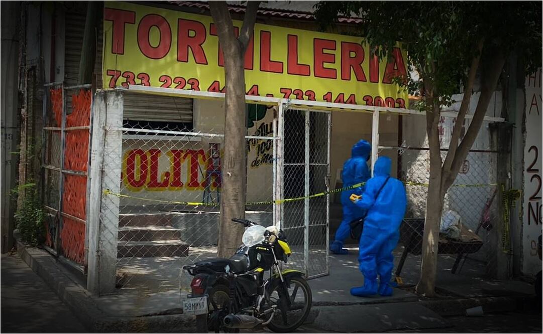 Los cuerpos de las víctimas quedaron en el interior de la “Tortillería Emmanuel”, ubicada en la Calzada Juárez del municipio de Jerécuaro, Guanajuato. Foto: Ilustrativa / Especial