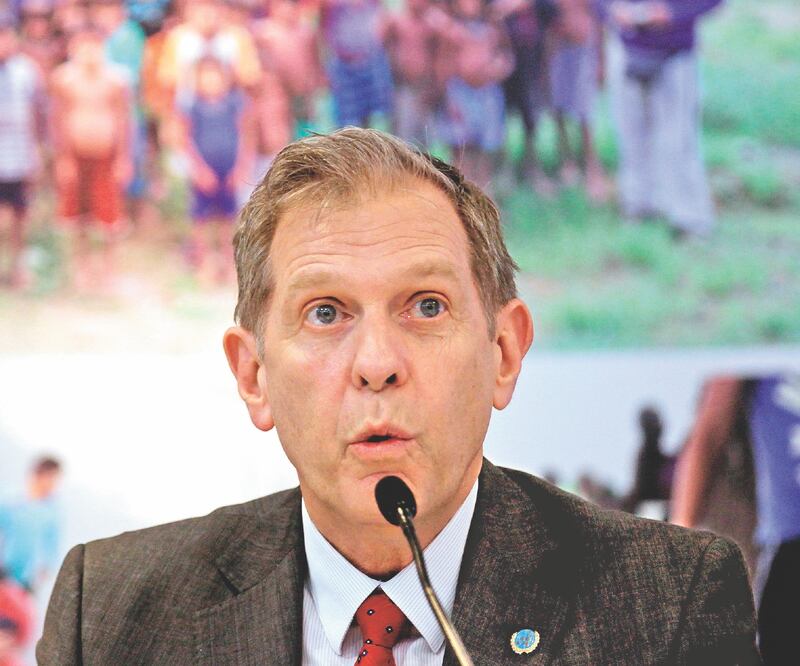 Guillermo Fernández-Maldonado, representante de ONU-DH, llamó a restablecer puentes en el marco democrático. ARCHIVO EL UNIVERSAL