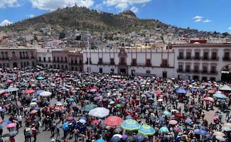 Maestros de la CNTE desmontan plantón en Zacatecas; enviarán a mil 500 docentes a la CDMX para reforzar protestas