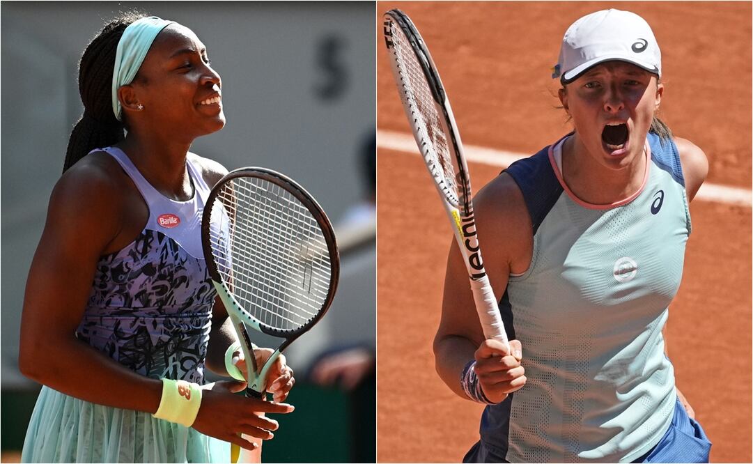 Coco Gauff e Iga Swiatek disputarán la final de Roland Garros / FOTO: ESPECIAL