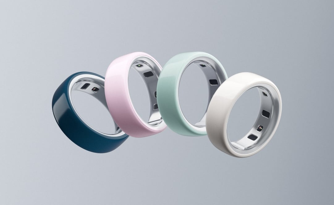 El Oura Ring 4 Ceramic se vende en cuatro colores. Foto: Cortesía Oura Ring