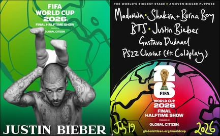 Justin Bieber se une al show del medio tiempo de la final del Mundial con Madonna, Shakira y BTS