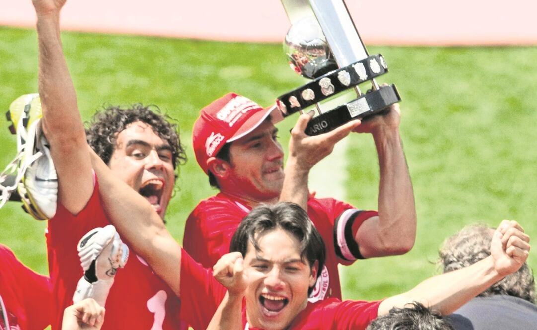 Los mexiquenses, al coronarse en el Torneo Bicentenario 2010.